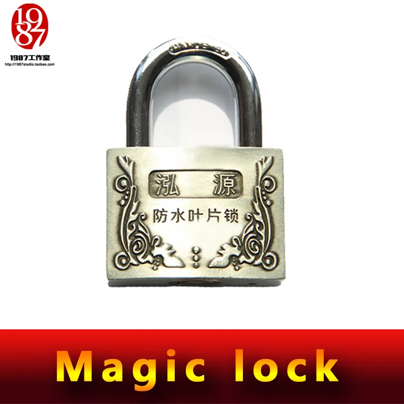 Takagism game prop real life room escape props jxkj 1987 magic lock do not need keys