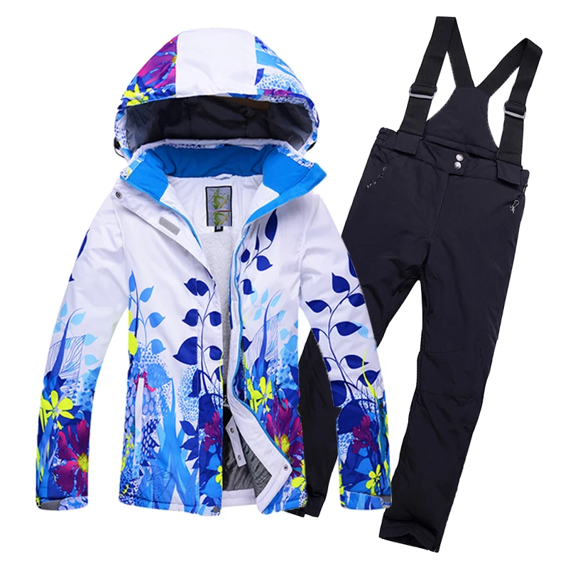 kids clothes winter ski suit windproof waterproof 10000mm ski jackets
