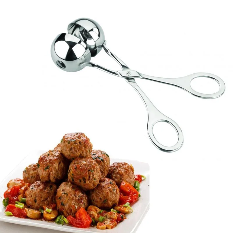 Clip Meat Ball Mold,Stainless Steel Meatball Maker Kitchen Tool/Meat