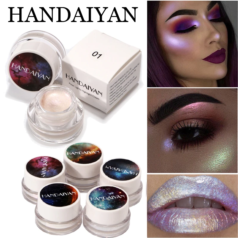 glitter highlighter makeup