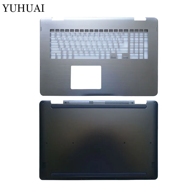 

Laptop shell For DELL Inspiron 17-7000 7778 2-in-1 17" Palmrest Upper cover/bottom base cover 0D14PH 00CPNN