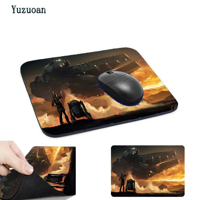 Коврик для мыши Yuzuoan нескользящий коврик ноутбука и игровой без блокировки с