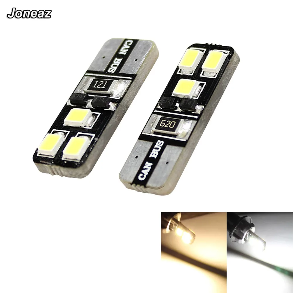 10X t10 w5w led canbus автомобильные фары 168 194 2825 сменная клиновидная лампочка Внутренняя