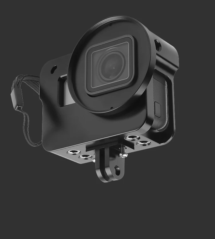 Aluminium Protective Frame Case Shell Protector Housing CNC+ UV Filter Lens Protector For GoPro Hero 5 6 7 Black Accessories