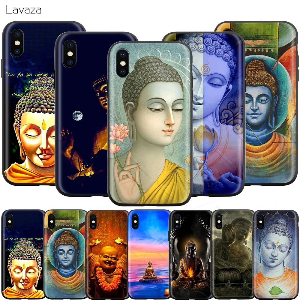 

Lavaza Gautama Buddha Budha Case for iPhone 11 Pro XS Max XR X 8 7 6 6S Plus 5 5s se