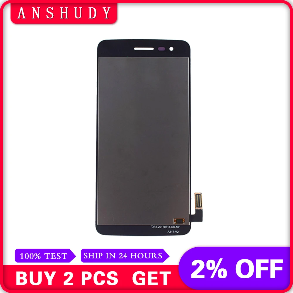 

For LG K8 2017 Aristo M210 MS210 US215 M200N X240 X240F X240H X240K LCD Display Module + Touch Screen Digitizer Sensor Assembly