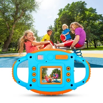 

Kids Cute Mini 1080P 5MP 1.77 HD Color Screen Digital Camera Electronic Video Recorder Photography Camcorder Video Cameras Toy