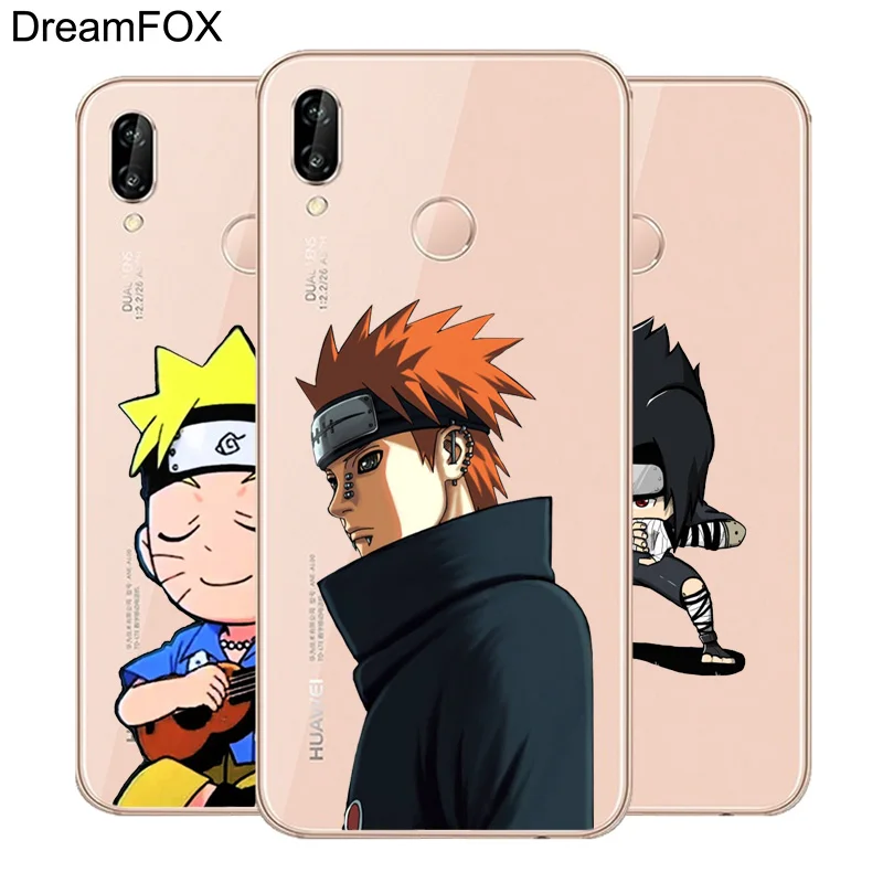 DREAMFOX L597 Naruto Soft TPU Silicone Case Cover For Huawei Honor 6A 6C 7X 9 10 P20 P30 Lite Pro P Smart 2019 |