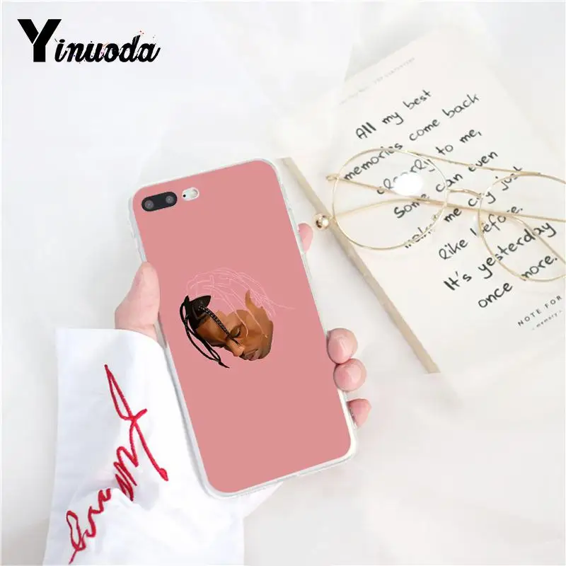 Yinuoda Kanye West Rapper Мягкий силиконовый чехол для телефона iPhone 8 7 6 6 S Plus X XS MAX 5 5S SE XR 10 Fundas Capa