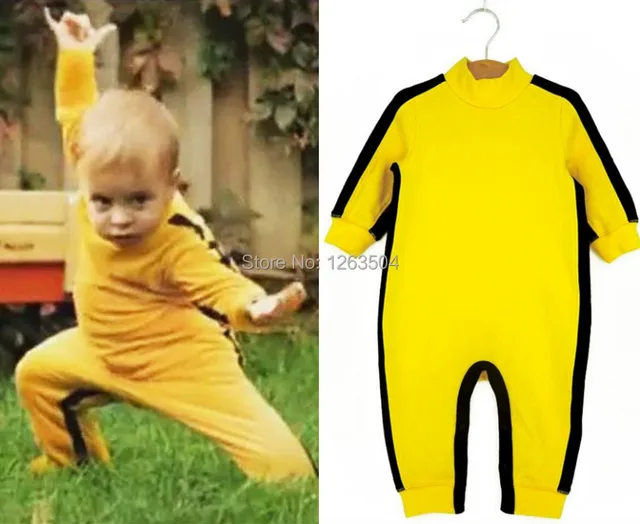 bruce lee yellow jumpsuit for sale