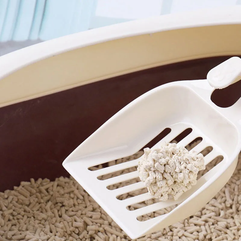 

Hot 1 Pcs Pet Cat Litter Shovel Scoop Sand Poop Waste Scooper Durable Cleaning Tool LFD
