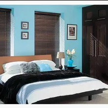 На заказ темно-коричневые деревянные жалюзи