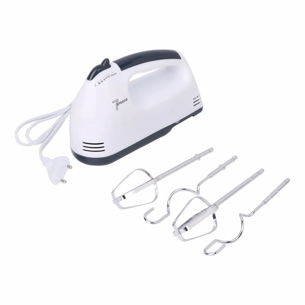 

1 Set multi-purpose 7 Speed Elektrische Huishoudelijke Handheld Mixer Garde Eiklopper Taart Bakken Mains Aangedreven 180 W