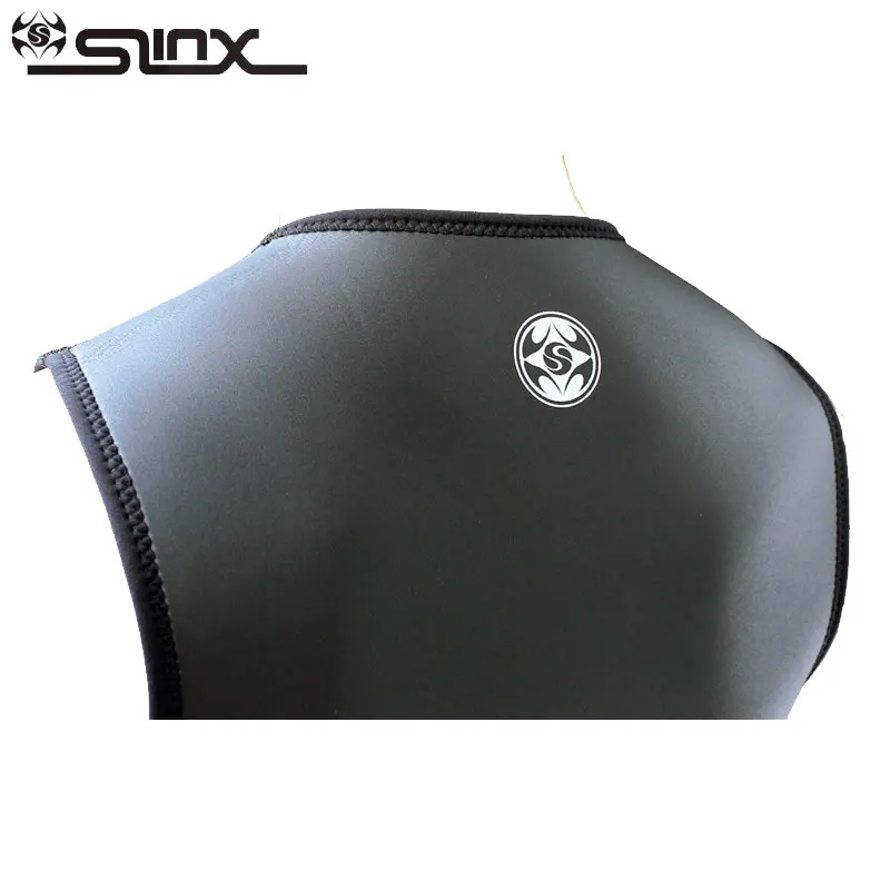 SLINX 2mm Neoprene Diving Vest Men Double-side Wearable Wetsuit Sleeveless Jacket for Surfing Boating Swimming Snorkling S-2XL