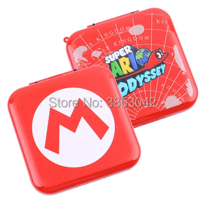 Waterproof Anti-Shock Game Card Storage Box with 12 Game Card Slots and 12 Micro SD Card Holders for Nintend Switch (4)