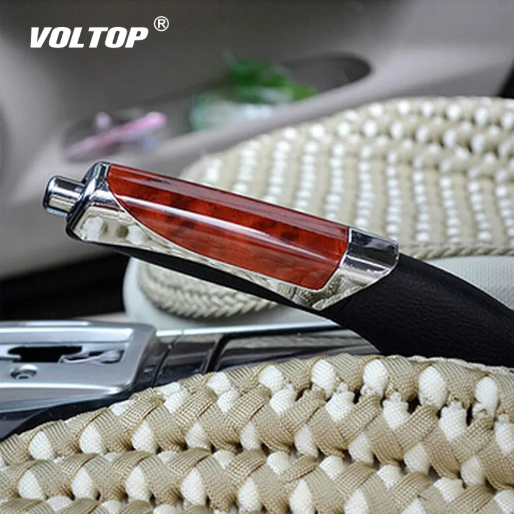 

Universal Fashion Gears for Decorations Wooden Anti-slip Handbrake Covers Auto Gear Shift Collars