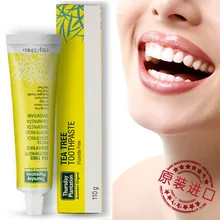 Австралия, четверга, зубная паста чайного дерева для разлагающегося налета, здоровые десны, очищает отбеливающие зубы, свежий щелочный фторид для полости рта, бесплатно