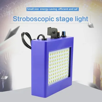 

25W LED Stage Lights 108 Patch Strobe Lights Mini Sound Control Lighting Special Effects Flash Lamp for Bar KTV Ballroom