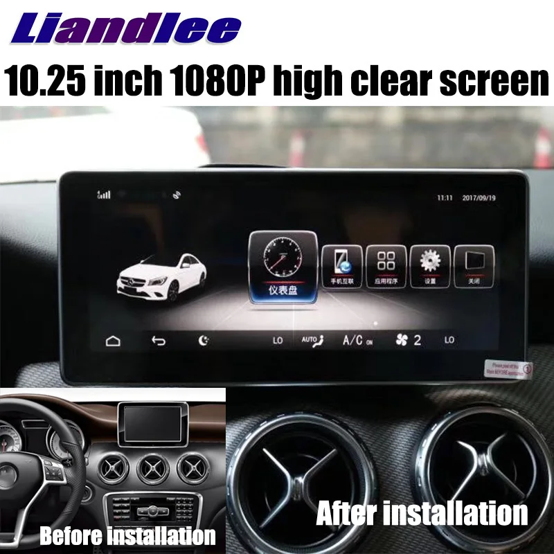 Liandlee Car Multimedia Player NAVI For Mercedes Benz MB CLA Class X156 C117 2014~2018 Car Radio Stereo BT GPS 3G 4G Navigation 2