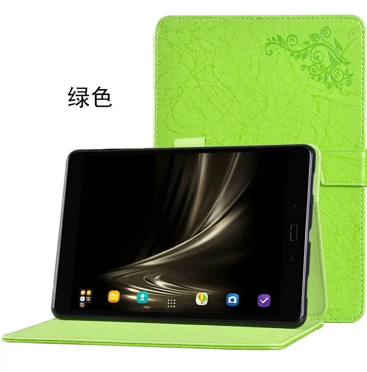 Ультра тонкий Folio Stand защитный с цветочным принтом кожаный чехол для Asus ZenPad Z8 7." ZT581KL(zenPad 3 8.0 Z581KL