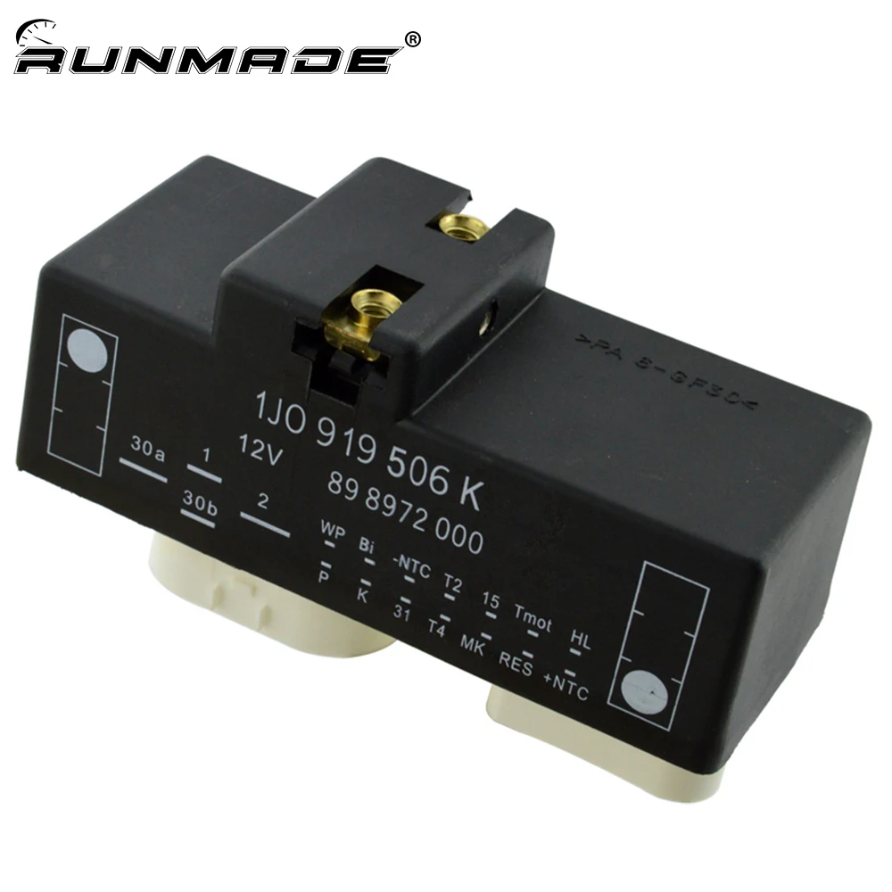 Runmade Ventola Di Raffreddamento Relè Per Jetta Golf Tt Beetle Radiatore 1J0919506K 1J0 919 506 K 1J0 919 506 K