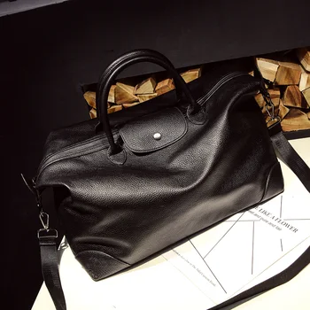 

Bag for women Classic black European and American fashion shoulder bag handbags tide large capacity dumplings bag large bag