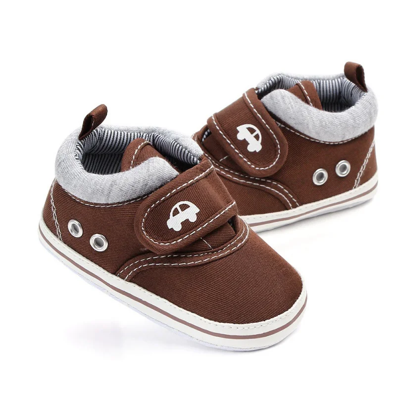 Весенняя детская обувь для мальчика, нескользящая обувь для новорожденных мальчиков, детская обувь для маленьких мальчиков, обувь из хлопка для малышей 0-12 месяцев
