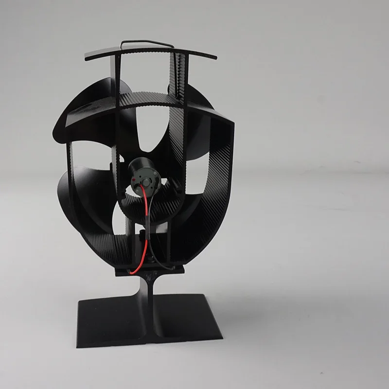 Free-Shipping-Wood-Stove-Eco-Fan-Heat-Powered-4-blade-Blade-Fireplace-Blower-Fan-for-Efficient (2)