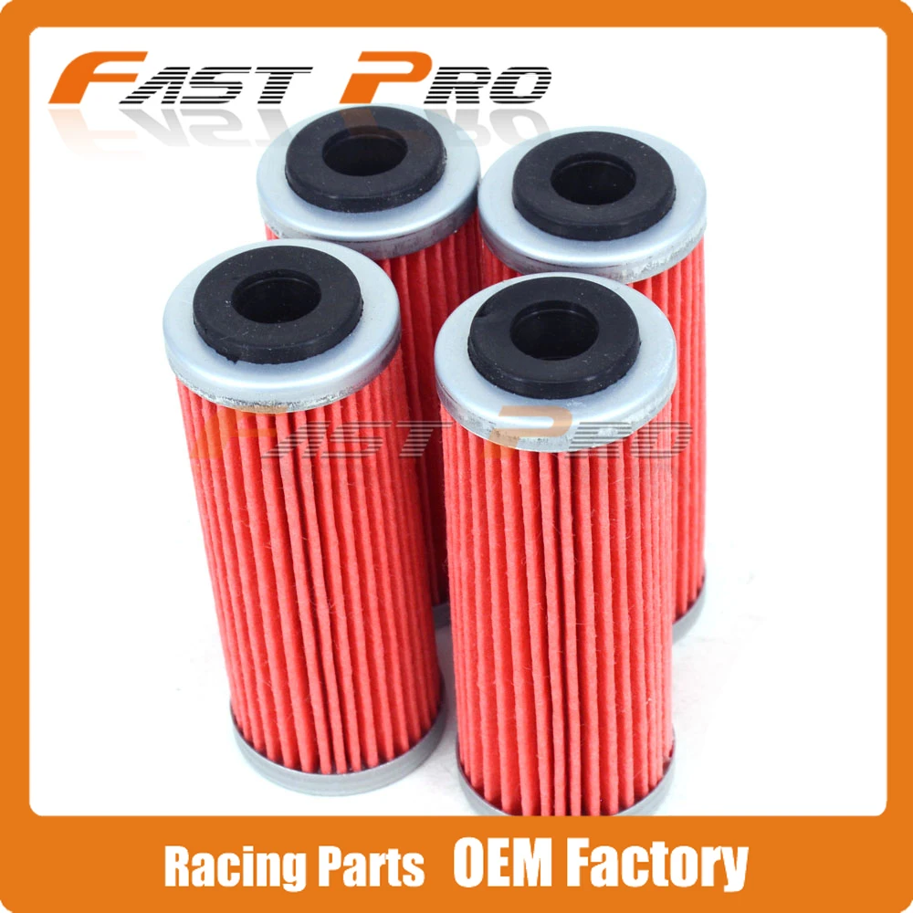 Prix pour 4 X Filtre À Huile Propre Pour KTM EXCF SXF XCF XCFW XCW EXC EXCR SMR Six Jours 250 300 350 400 450 505 530 Motocross Enduro Prix pour 4 X Filtre À Huile Propre Pour KTM EXCF SXF XCF XCFW XCW EXC EXCR SMR Six Jours 250 300 350 400 450 505 530 Motocross Enduro