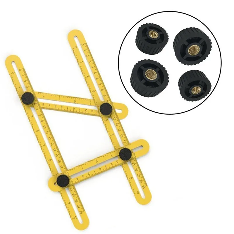 Multifunctional Angle Template Tool Angleizer Template Tool Measures A