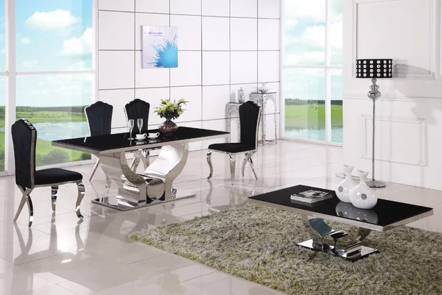 Barato moderno mesas de comedor mesa y silla 6 sillas en Mesas de ... Barato moderno mesas de comedor mesa y silla 6 sillas en Mesas de ...