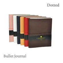 Smyth Bullet Journal Flexy Leatherette Cover with Elastic Dotted Undated Diary