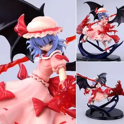 22cm Anime Touhou Project Remilia Scarlet PVC Figure Toy Gift New