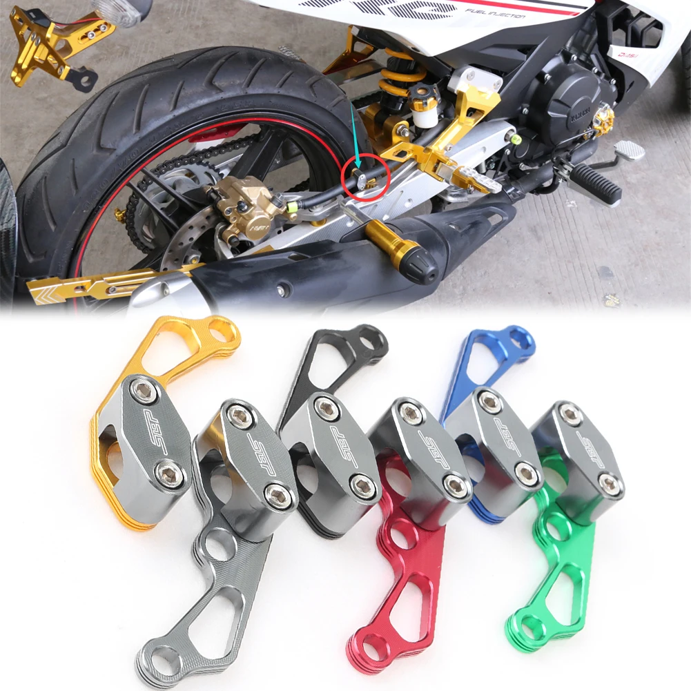 

Motorcycle Brake Line Clamps Wire Clip Holder for Kawasaki Z900 For BMW S1000RR R1200GS LC For Suzuki SV650 ​for Honda RC150