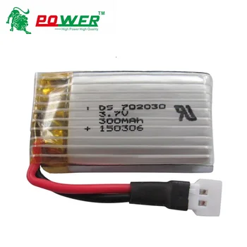 

20pcs/lot Super quality 3.7V 300mAh lithium polymer battary For Hendy 1306 U816 U830 DiFeida F180 FY530 RC aircraft battery