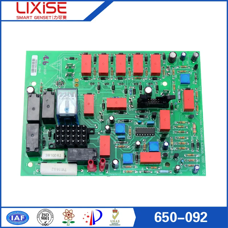 FG Wilson запчасти Генератор печатная плата PCB 650-092 24 V