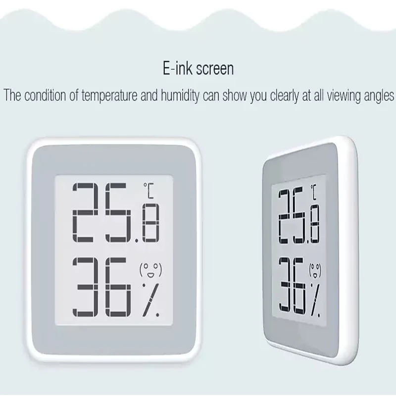 Xiaomi MiaoMiaoCe Цифровая влажность метр Высокоточный термометр датчик температуры и влажности E-Link чернильный экран дисплей
