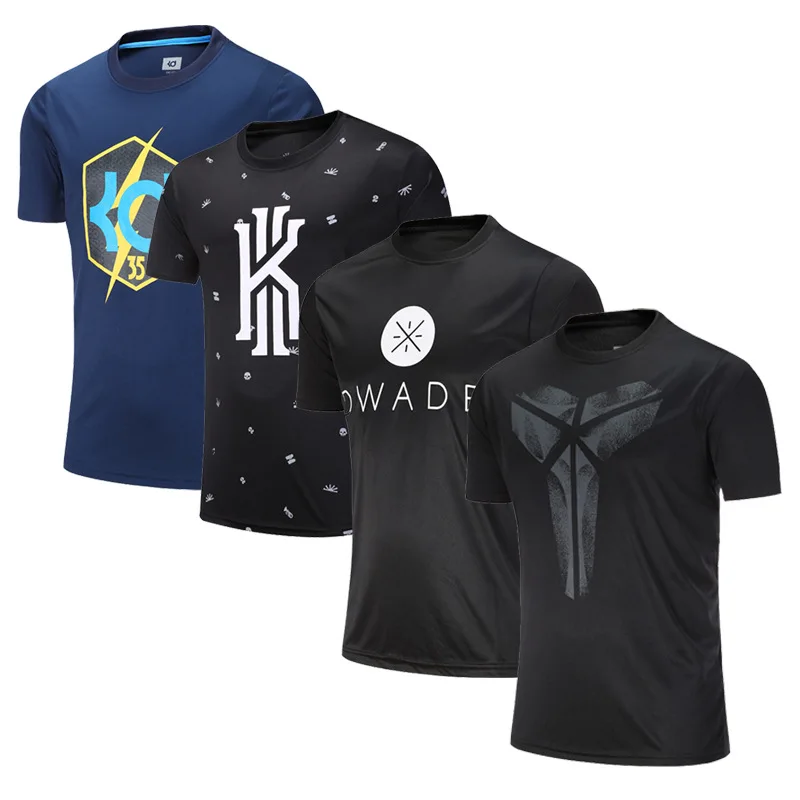 

Men Basketball Jerseys Sports Training Basketball Shirt Quick Dry Short Sleeve Loose Breathable Running Tee