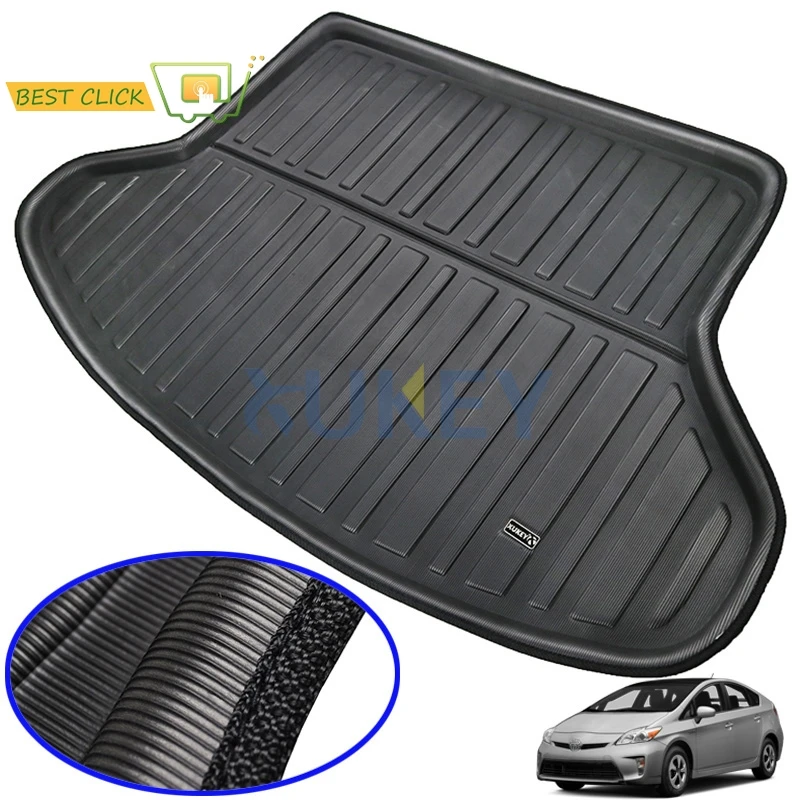 Коврик для багажника Toyota Prius 2004 2015 коврик напольный поднос грязи 2005 2006 2007 2008 2009 2010