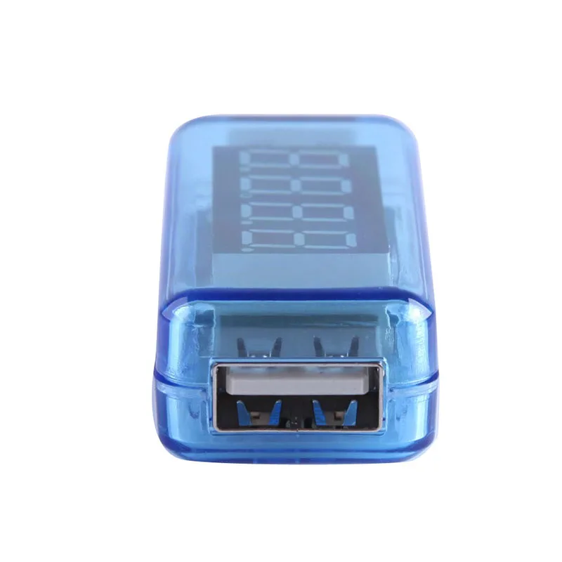 Portable Pocket New Arrival Professional 0.4inch LED 4-Digit Red Display USB Power Charger Voltage Current Tester HR