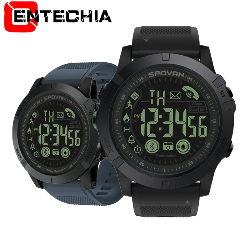 

All-Weather Monitoring Smart Watch 33-month Standby Time 24h Bluetooth Men's Sport Digital Rugged Smartwatch for IOS and Android