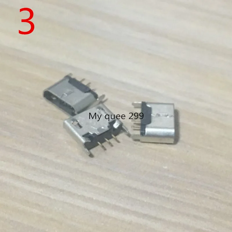 24 models Micro usb connector Very common charging port for Lenovo Huawei ZTE Huawei and other brand mobile,tablet GPS - Color: 3 10PCS