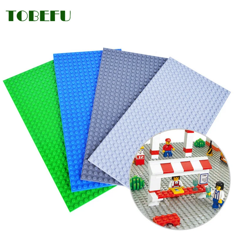 

TOBEFU Base Plate for Bricks Legoingly Duplos Dots Baseplate Board DIY Building Block Toys For Children Compatible with Legoed