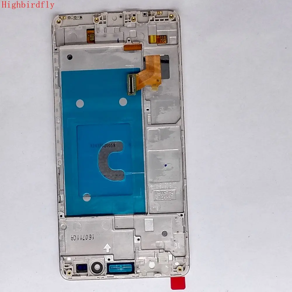 Для Huawei Honor 7 PLK-AL10 PLK-TL01h ЖК-дисплей + сенсорный экран дигитайзер Рамка в сборе