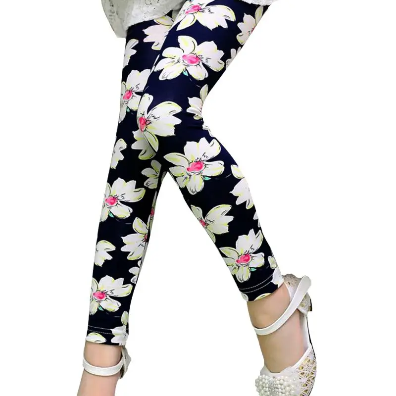 Buy Baby Girl Pants Kids Printing Flower Toddler