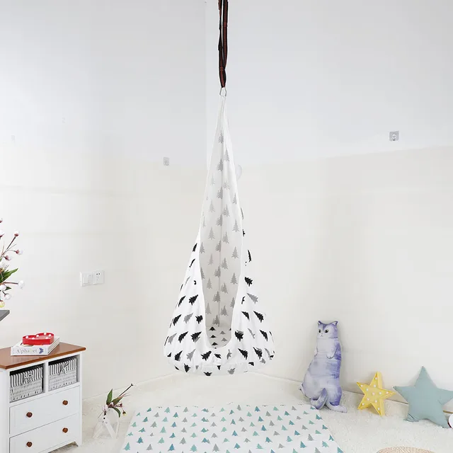 Fessyc Indoor and Outdoor Kid Child Hanging Chair Swing Seat Hammock Tent 3