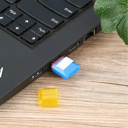 10 шт. Портативный легко plug-and-play Diamond USB 2,0 High-Скорость TF T-Flash чтения карт памяти адаптер