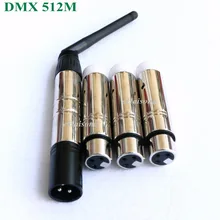 4 шт. 2,4G wifi DJ беспроводной dmx контроллер освещения 1 шт. передатчик+ 3 ресивер ПК