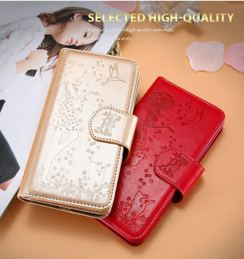 leather stand wallet case for iPhone 6 6s 7 7 Plus 5s SE Case (2)