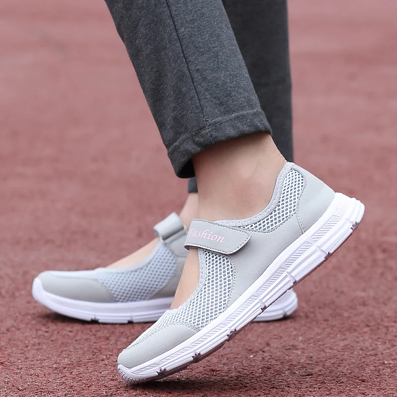 Summer Breathable Women Sneakers Walking Outdoor Mesh Sport